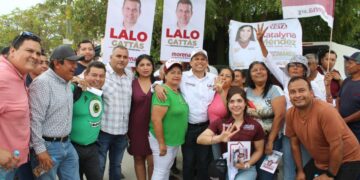 En la Marte R. Gómez refrendan voto de confianza a Lalo y Morena.