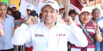 Va Lalo Gattás con paso firme a la reelección.