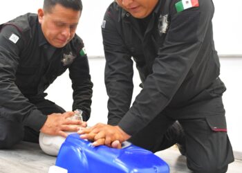 SSPT capacita a personal operativo con curso de medicina táctica policial