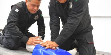 SSPT capacita a personal operativo con curso de medicina táctica policial