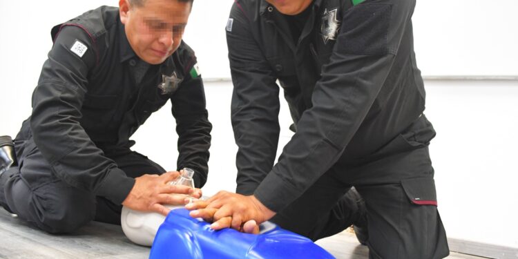 SSPT capacita a personal operativo con curso de medicina táctica policial