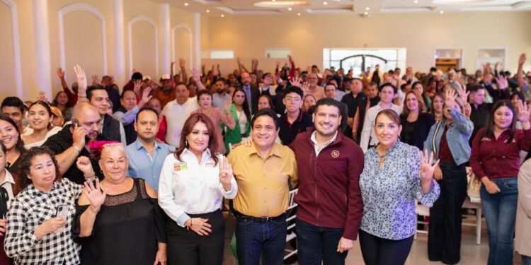 Militantes del PRI refrendan compromiso al proyecto político de Beto Granados
