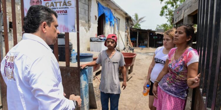 Promete Gattás trabajar para dar certeza jurídica a dueños de predios irregulares.