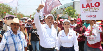 Lidera Lalo Gattás voto ciudadano en Victoria.