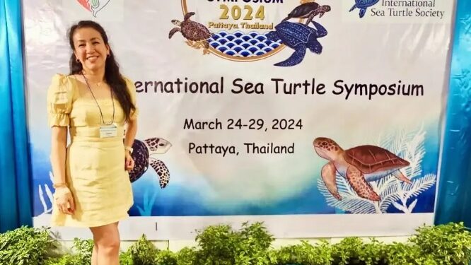 Investigadora de la UAT presenta en Tailandia estudio genético de las tortugas carey