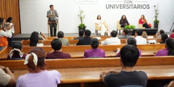 Inaugura rector de la UAT diálogos de universitarios con candidatas al Senado de la República
