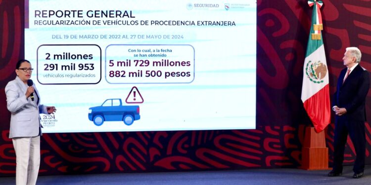 Tamaulipas se mantiene como el estado con mayor número de vehículos regularizados