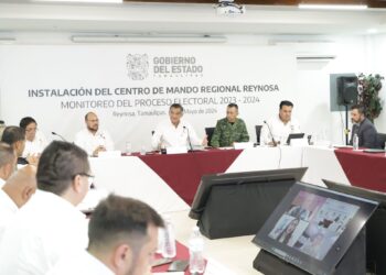 Instala Américo mandos de seguridad para blindar elecciones en Tamaulipas