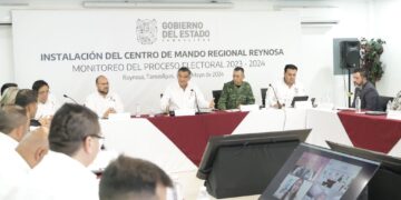 Instala Américo mandos de seguridad para blindar elecciones en Tamaulipas