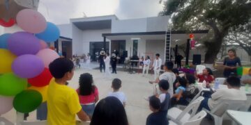 SSPT festeja a hijos e hijas de elementos de la Guardia Estatal en la Zona Sur