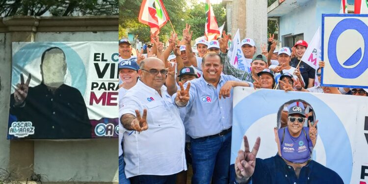 Es motivo de fiesta en la campaña de Oscar Almaraz ataques de la oposición