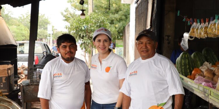 Asegura Mayra Benavides voto naranja en la San Marcos