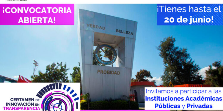 Invita la UAT a participar en el Certamen de Innovación en Transparencia