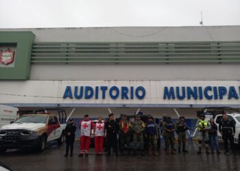 Guardia Estatal participa en recorridos de supervisión tras llegada de tormenta tropical Alberto