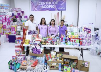 Recaba DIF Tamaulipas más de 28 toneladas de víveres; continúa entrega de apoyos a afectados por lluvias