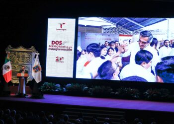 Destaca Américo impulso a la educación y los apoyos a estudiantes con menos recursos