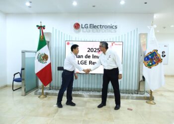 Invertirá LG Electronics 100 MDD en Tamaulipas y generará más de mil 300 empleos