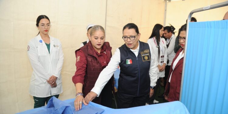 Supervisa secretaria de Gobernación Centro de Atención a Migrantes en Reynosa