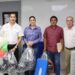 Entrega INDE material deportivo para escuelas de Jiménez