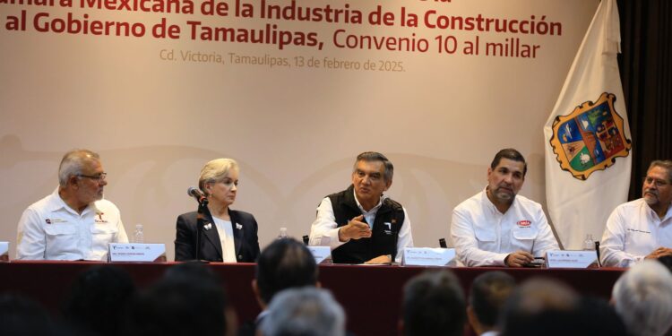Presidente de la CMIC reconoce liderazgo del gobernador, que fomenta inversiones