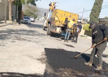 Municipio de Victoria sigue con intensa rehabilitación de calles.