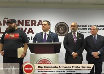 Congreso de Tamaulipas aún espera notificación sobre posible desafuero de Ismael Cabeza de Vaca