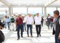 Constata gobernador avance en la construcción de la Ciudad Judicial en Victoria