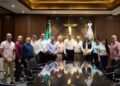 Américo Villareal y Arnulfo Rodríguez reafirman compromiso con la educación de Tamaulipas
