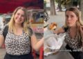 Creadora de contenido alemana queda sorprendida por la “torta alemana” de la CDMX