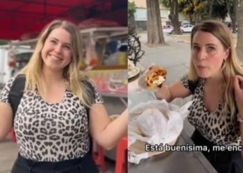 Creadora de contenido alemana queda sorprendida por la “torta alemana” de la CDMX