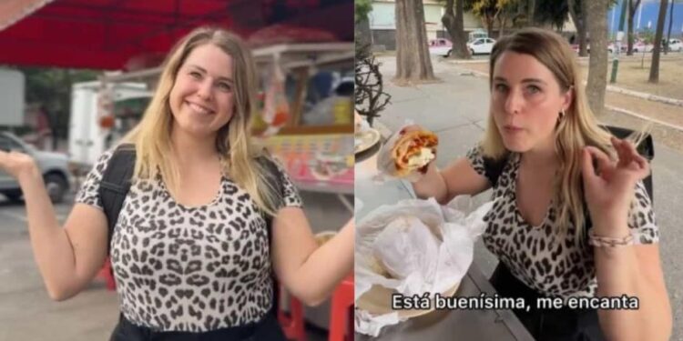Creadora de contenido alemana queda sorprendida por la “torta alemana” de la CDMX