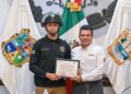 Reconoce Cabildo de Victoria acto heroico de bombero.