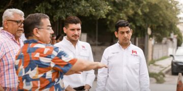 Supervisa alcalde Beto Granados trabajos de mejoramiento vial en la colonia Obrera