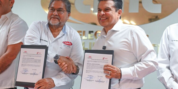 Acuerdan Municipio y CMIC construir obras de calidad.