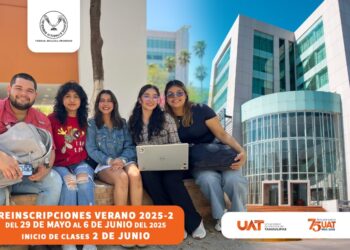 Anuncia la UAT proceso de reinscripciones para el ciclo de verano 2025