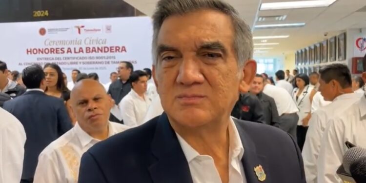 Gobernador Américo Villarreal reporta control de contingencias tras tormenta “Barry” en Tamaulipas