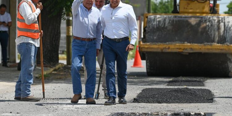 Aplicará Municipio más 3,500 m2 de asfalto en bacheo.