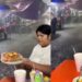 VIDEO VIRAL: Muestra a familia que no interrumpe su comida pese a fuerte aguacero