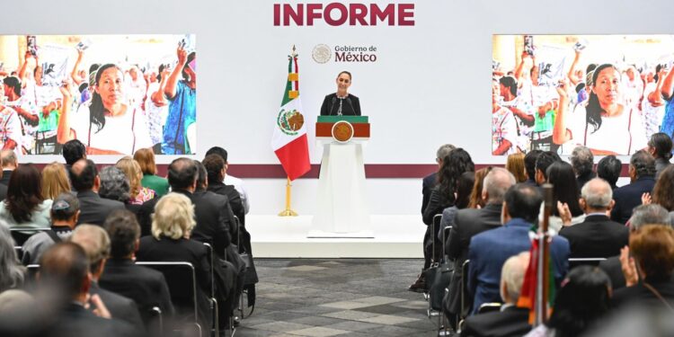 Asiste Américo al Primer Informe de la presidenta Claudia Sheinbaum