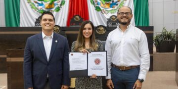 Katalyna Méndez presenta su Primer Informe Legislativo en el Congreso de Tamaulipas