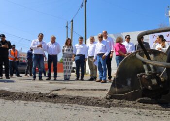Ruta comercial, prioridad en Plan Emergente de Bacheo en Victoria