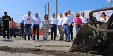 Ruta comercial, prioridad en Plan Emergente de Bacheo en Victoria