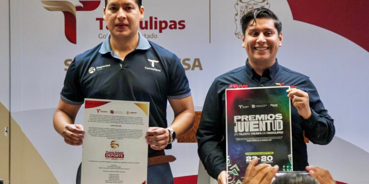 Lanzan convocatorias para el Premio Estatal de la Juventud y Premio Estatal del Deporte 2025 en Tamaulipas
