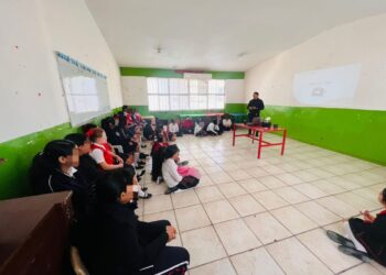 Capacita Guardia Estatal  a menores de edad sobre riesgos del ciberbullying y el acoso escolar