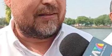 Destaca secretario general de Gobierno avances en saneamiento durante la firma de convenio en La Pedrera