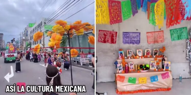 VIDEO VIRAL: Japón celebra el Día de Muertos con desfile inspirado en la tradición mexicana