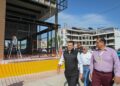 Supervisa alcalde avance de remodelación de central de autobuses de Victoria.