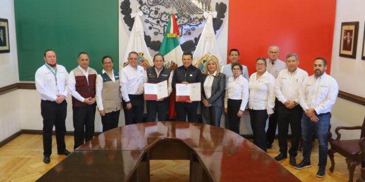 Suscribe Victoria convenio con IMSS Bienestar