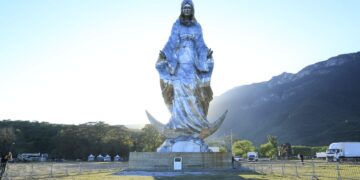 Entrega Américo este viernes la monumental escultura de la Virgen de la Misericordia