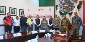 Preside Lalo Gattás sesión del Consejo Municipal de Protección Civil.